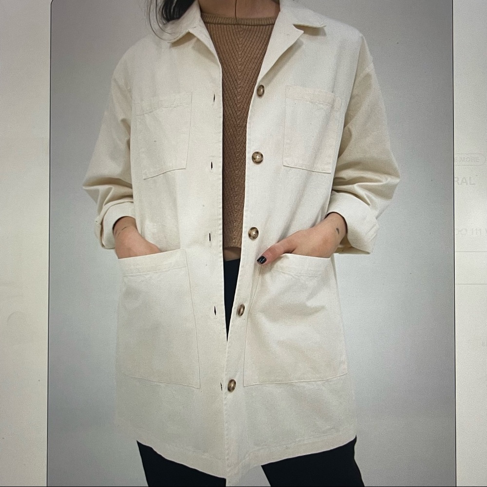 ESBY APPAREL Sammie Workshirt in natural